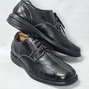 Dockers Bastille Black Leather ProStyle All Motion Shoe, EUC, size 12
